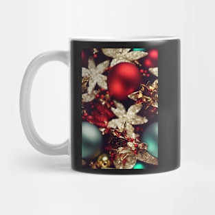 Christmas Seamless Pattern, Christmas Decorations #10 Mug